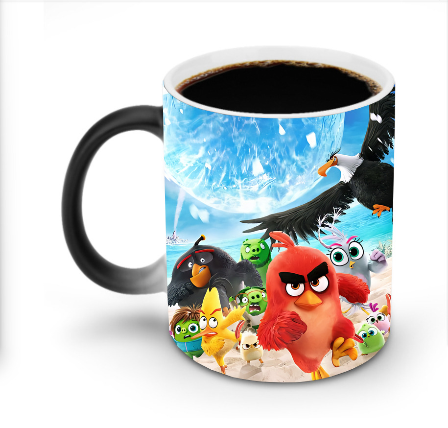 （画像用） Angry Birds アングリーバード 温度変色マグカップ