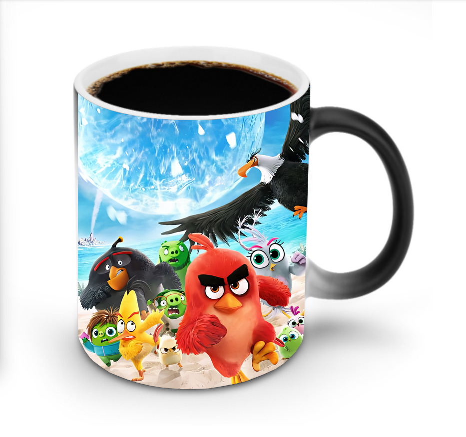 （画像用） Angry Birds アングリーバード 温度変色マグカップ