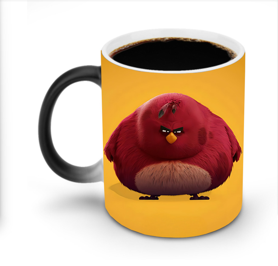 （画像用） Angry Birds アングリーバード 温度変色マグカップ