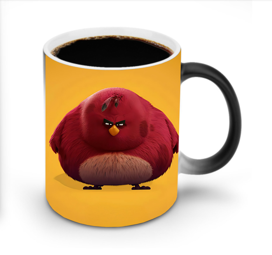 （画像用） Angry Birds アングリーバード 温度変色マグカップ