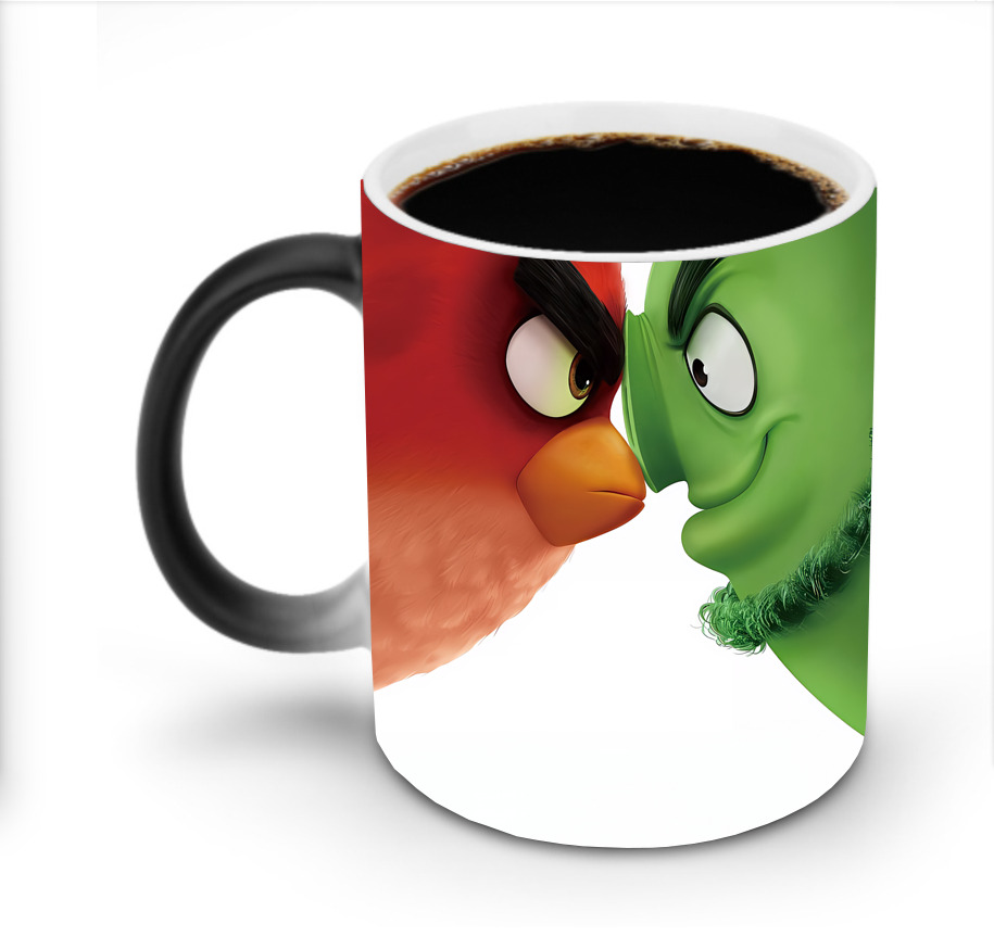 （画像用） Angry Birds アングリーバード 温度変色マグカップ