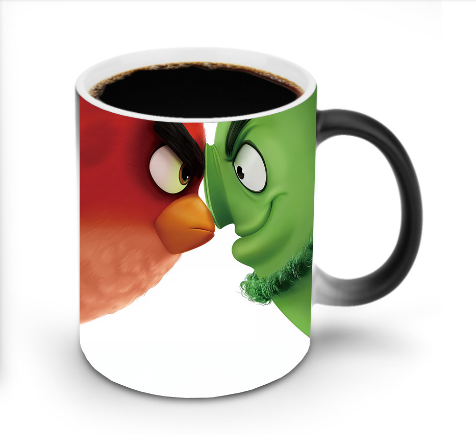 （画像用） Angry Birds アングリーバード 温度変色マグカップ