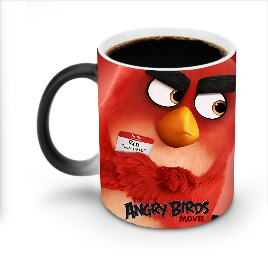 （画像用） Angry Birds アングリーバード 温度変色マグカップ