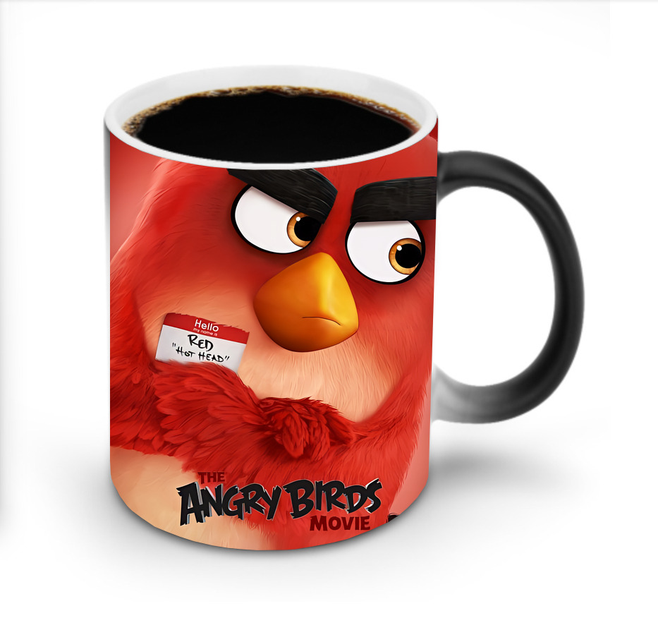 （画像用） Angry Birds アングリーバード 温度変色マグカップ