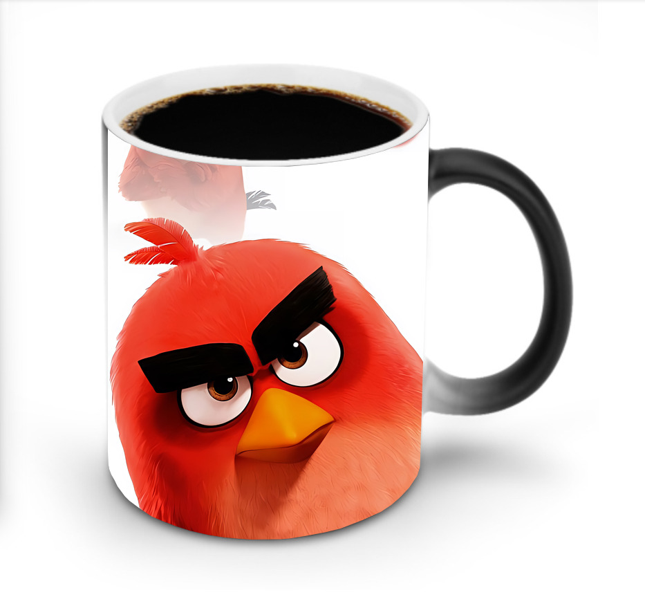 （画像用） Angry Birds アングリーバード 温度変色マグカップ