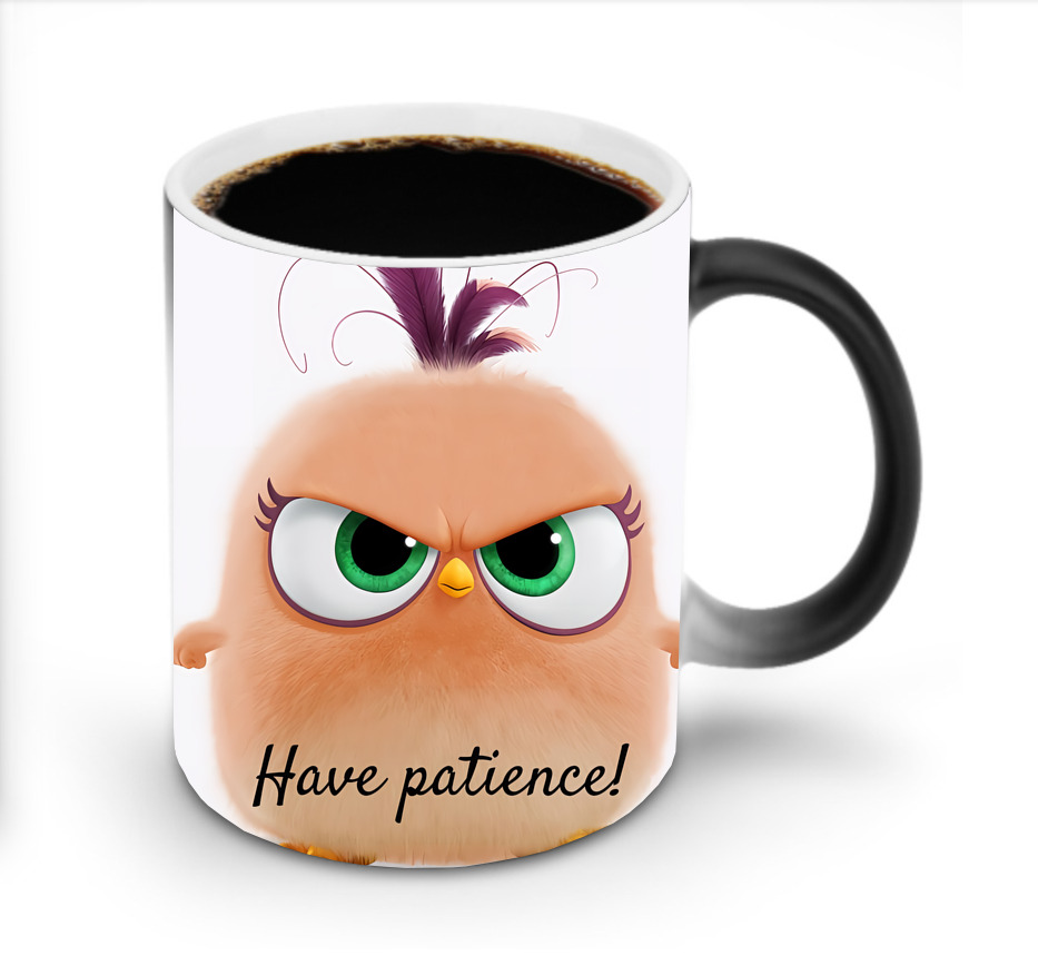 （画像用） Angry Birds アングリーバード 温度変色マグカップ