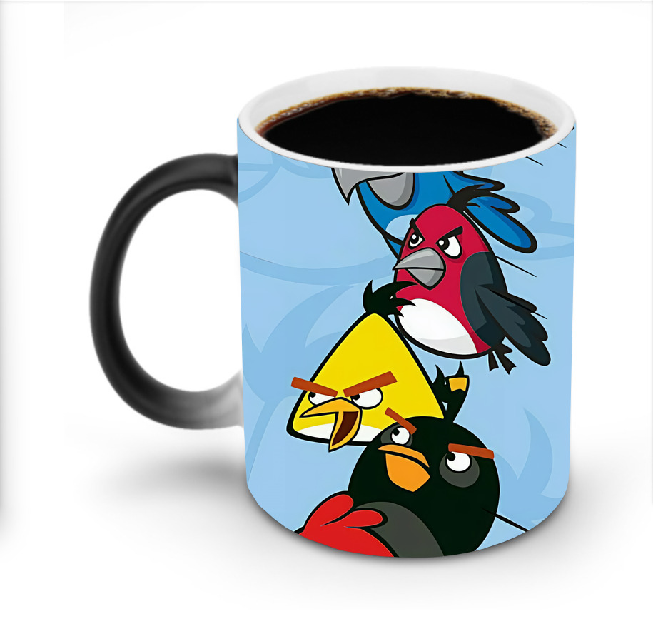（画像用） Angry Birds アングリーバード 温度変色マグカップ