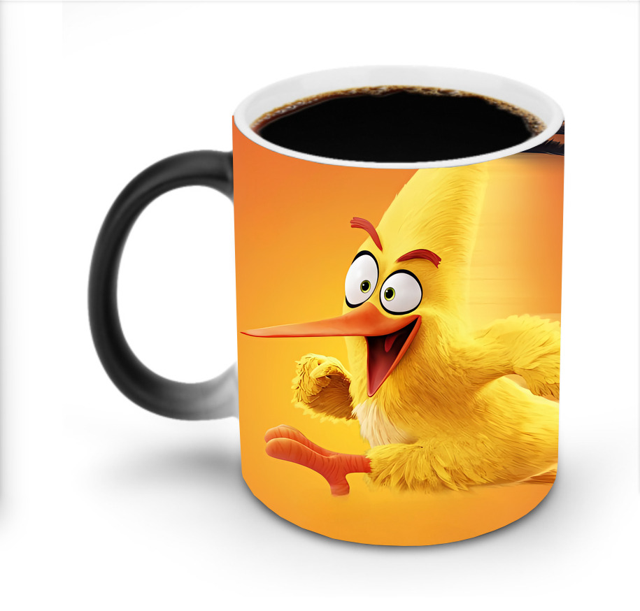 （画像用） Angry Birds アングリーバード 温度変色マグカップ