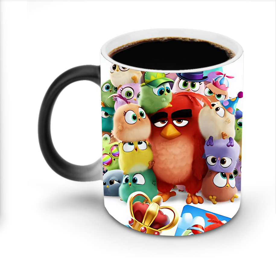 （画像用） Angry Birds アングリーバード 温度変色マグカップ