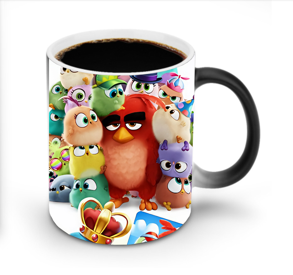 （画像用） Angry Birds アングリーバード 温度変色マグカップ