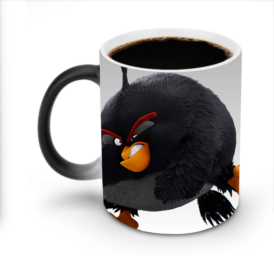 （画像用） Angry Birds アングリーバード 温度変色マグカップ
