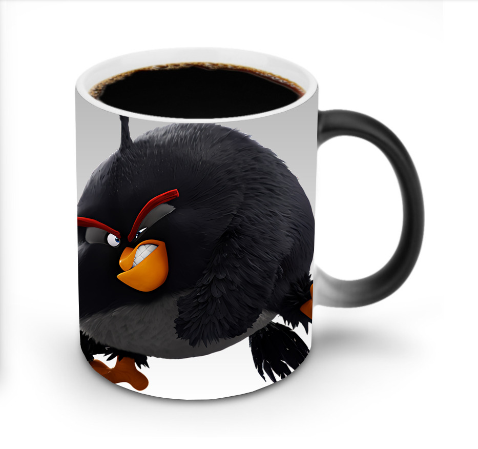 （画像用） Angry Birds アングリーバード 温度変色マグカップ
