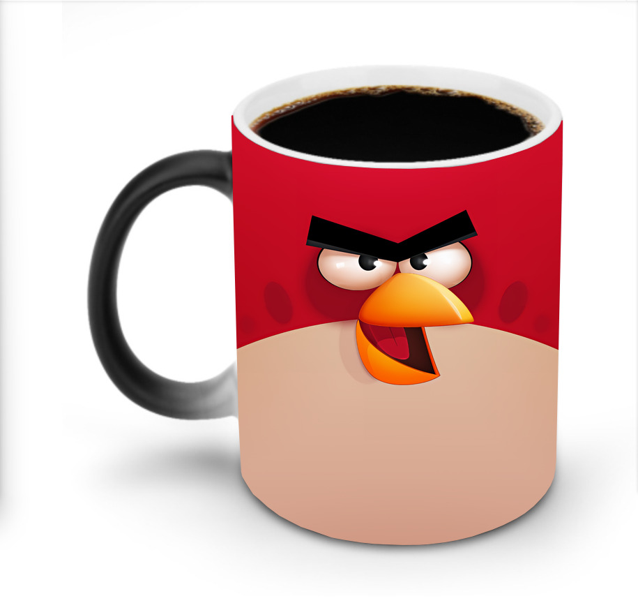 （画像用） Angry Birds アングリーバード 温度変色マグカップ