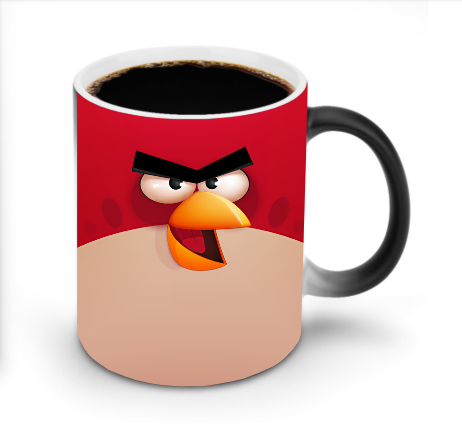 （画像用） Angry Birds アングリーバード 温度変色マグカップ
