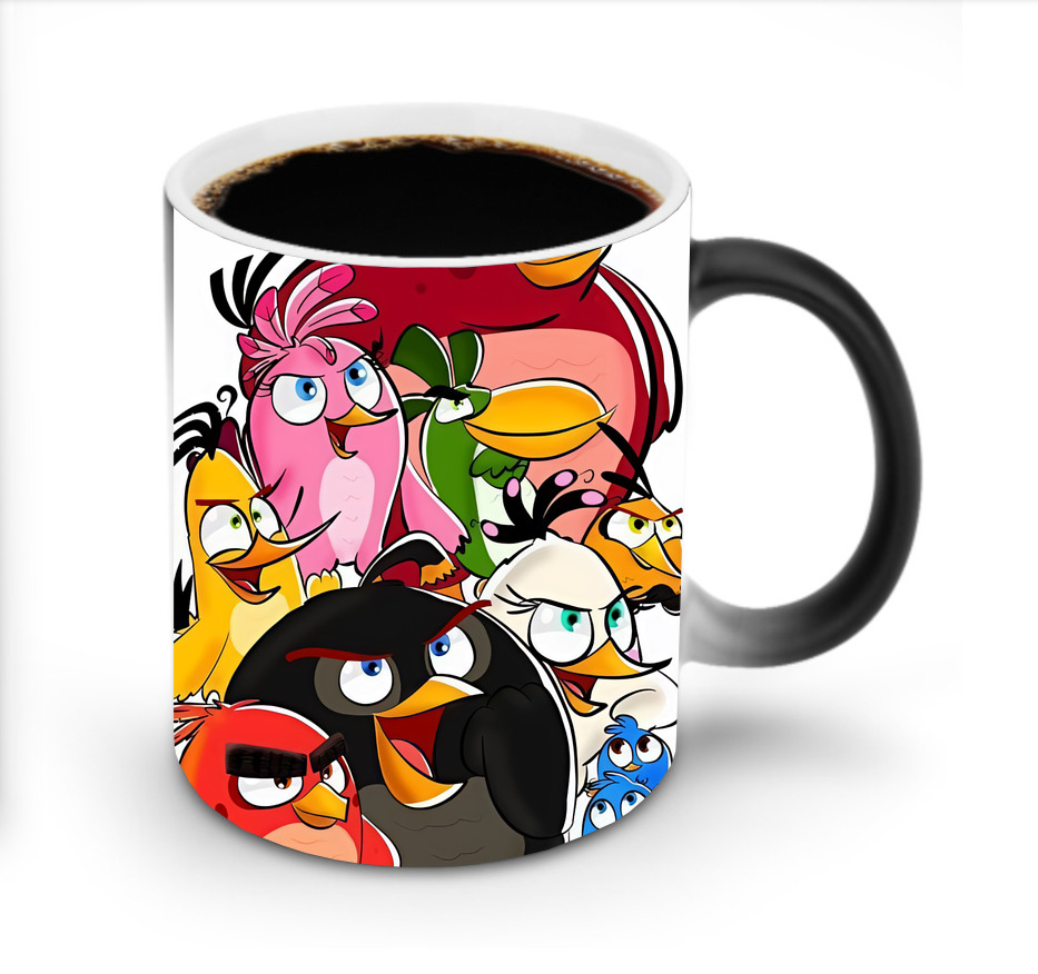 （画像用） Angry Birds アングリーバード 温度変色マグカップ