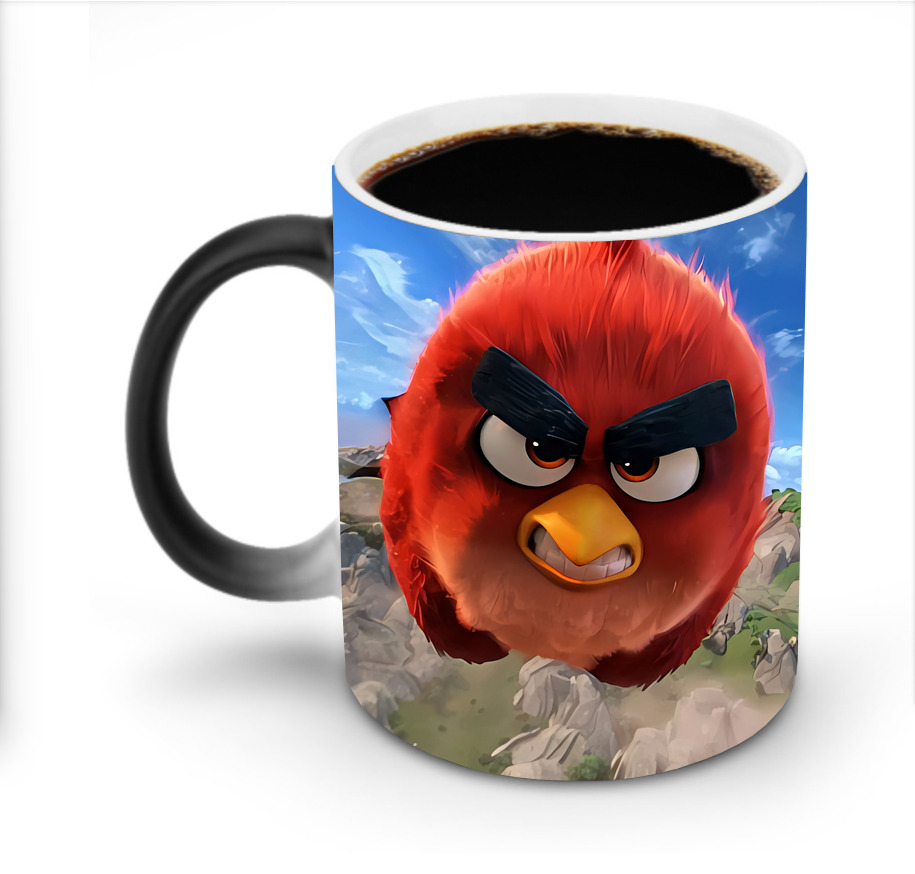 （画像用） Angry Birds アングリーバード 温度変色マグカップ