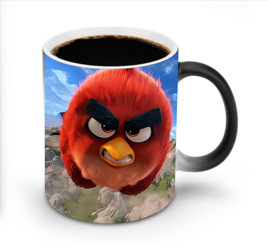 （画像用） Angry Birds アングリーバード 温度変色マグカップ