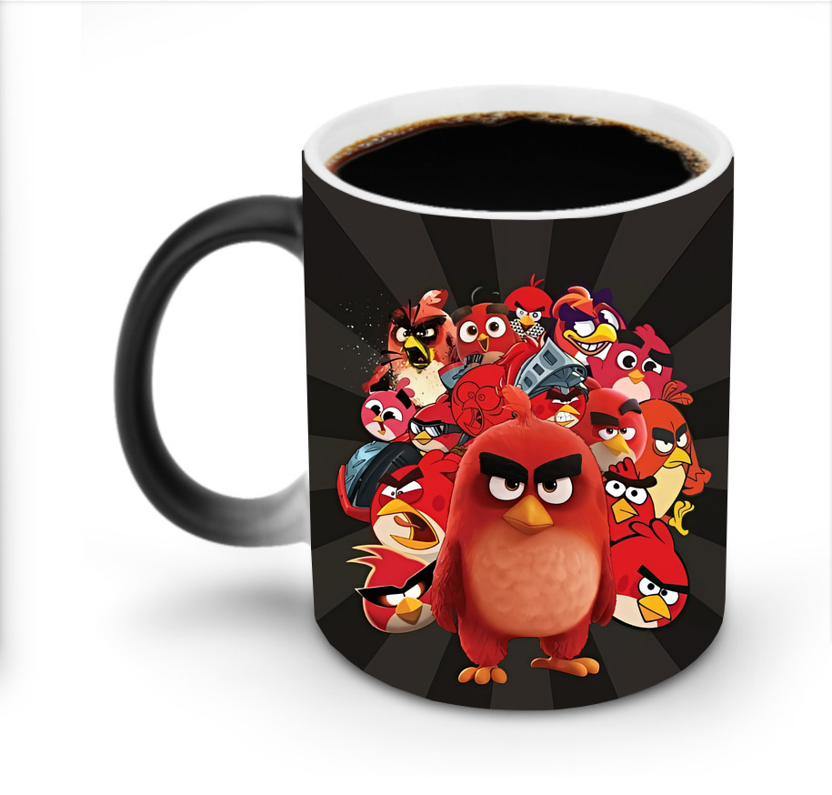 （画像用） Angry Birds アングリーバード 温度変色マグカップ