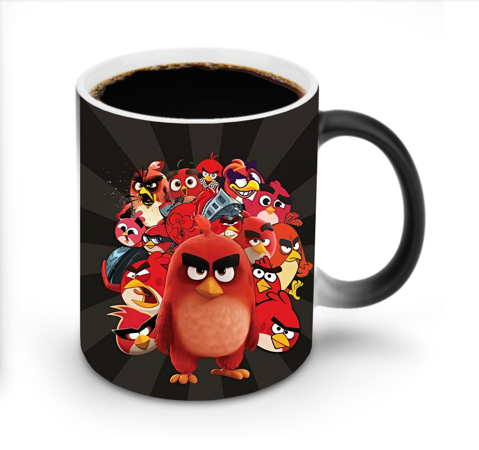 （画像用） Angry Birds アングリーバード 温度変色マグカップ