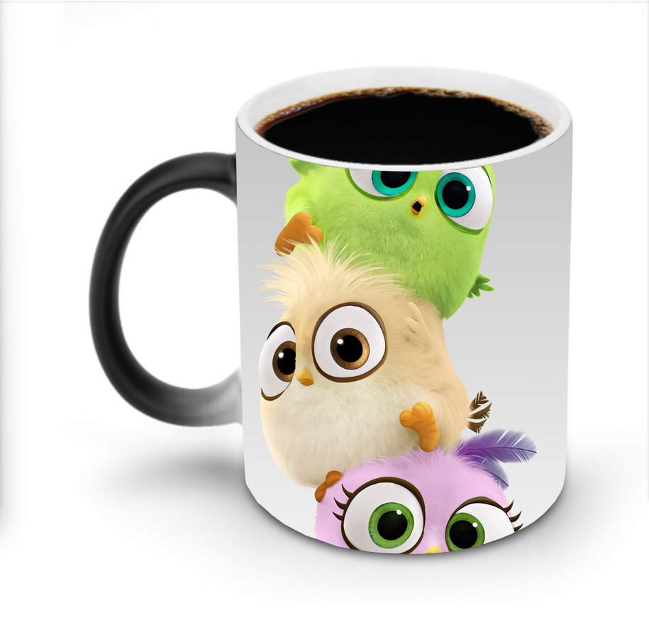 （画像用） Angry Birds アングリーバード 温度変色マグカップ