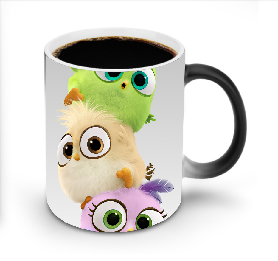 （画像用） Angry Birds アングリーバード 温度変色マグカップ