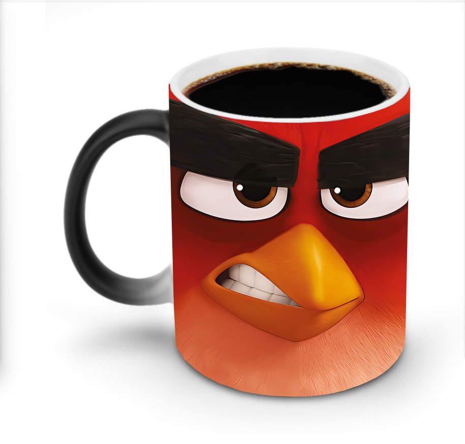（画像用） Angry Birds アングリーバード 温度変色マグカップ