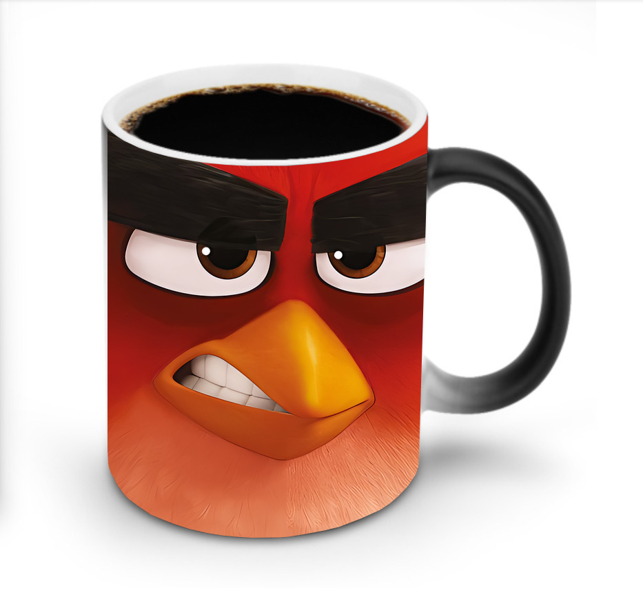 （画像用） Angry Birds アングリーバード 温度変色マグカップ