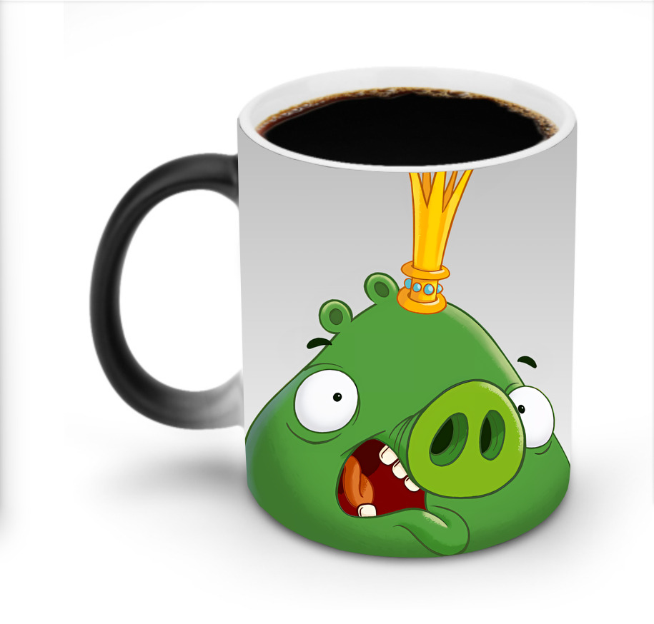 （画像用） Angry Birds アングリーバード 温度変色マグカップ