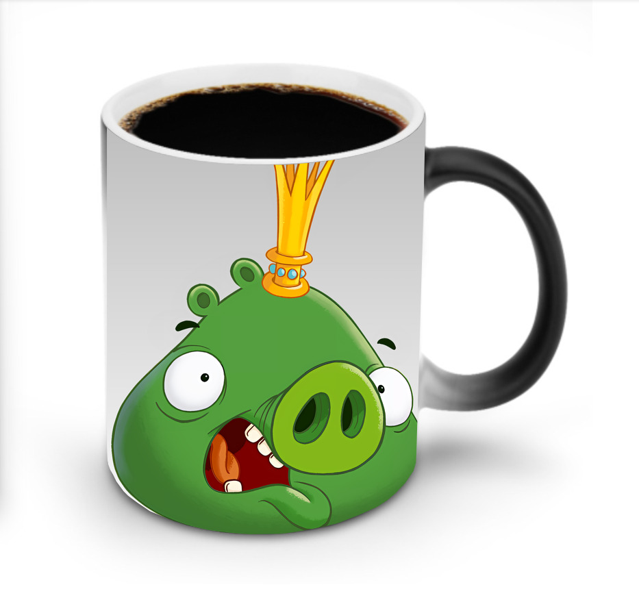 （画像用） Angry Birds アングリーバード 温度変色マグカップ