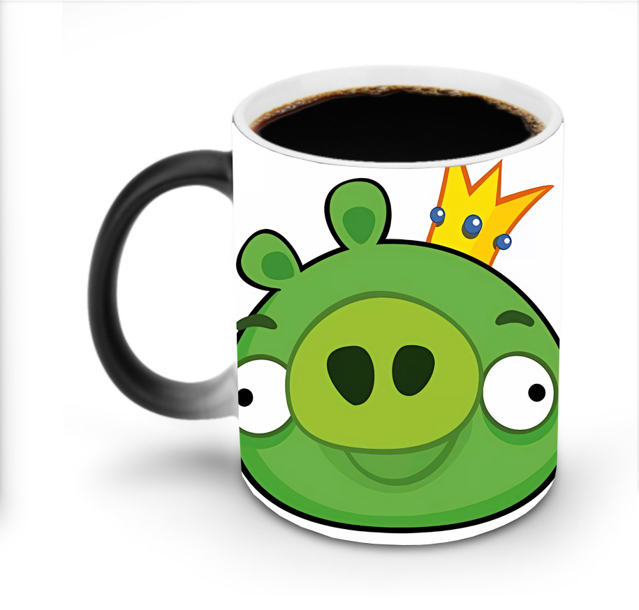 （画像用） Angry Birds アングリーバード 温度変色マグカップ