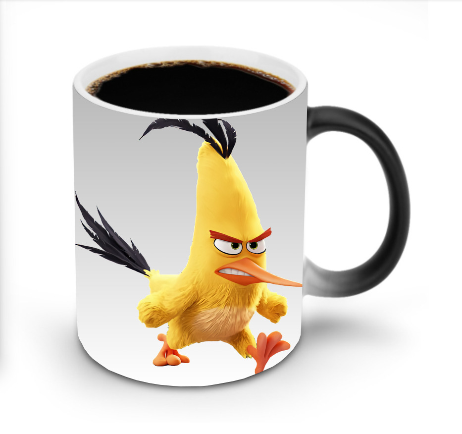 （画像用） Angry Birds アングリーバード 温度変色マグカップ