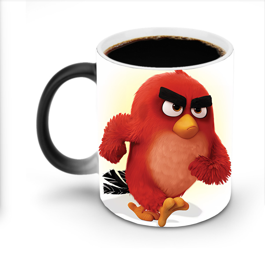 （画像用） Angry Birds アングリーバード 温度変色マグカップ