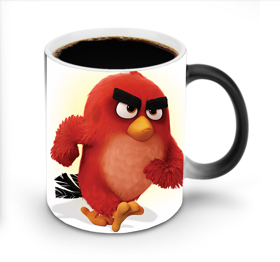 （画像用） Angry Birds アングリーバード 温度変色マグカップ