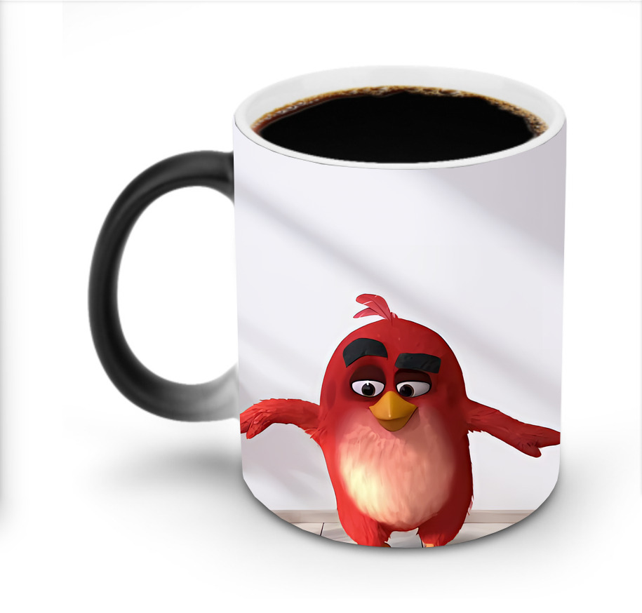 （画像用） Angry Birds アングリーバード 温度変色マグカップ