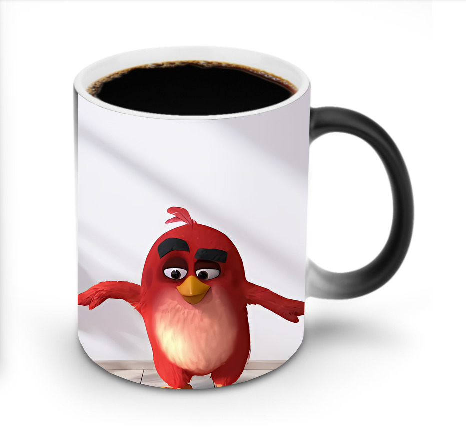 （画像用） Angry Birds アングリーバード 温度変色マグカップ