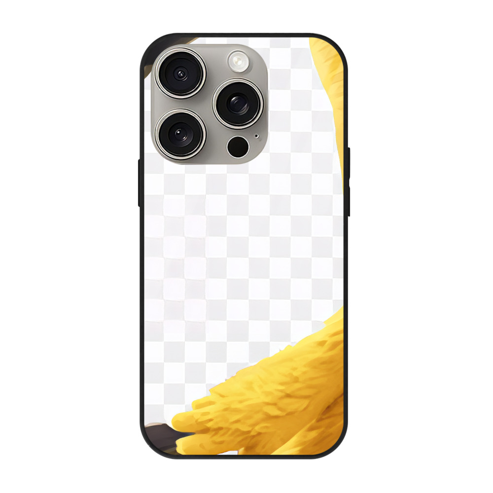 （画像用） Angry Birds アングリーバード 【iPhone15Pro対応】スマホケース 耐衝撃＆黄変防止 背面ガラス