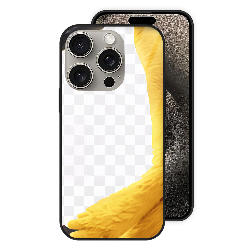 （画像用） Angry Birds アングリーバード 【iPhone15Pro対応】スマホケース 耐衝撃＆黄変防止 背面ガラス