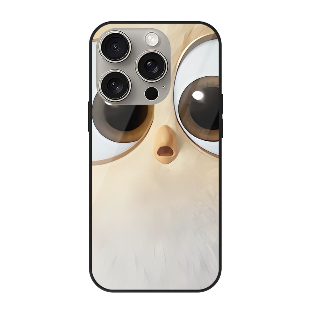 （画像用） Angry Birds アングリーバード 【iPhone15Pro対応】スマホケース 耐衝撃＆黄変防止 背面ガラス