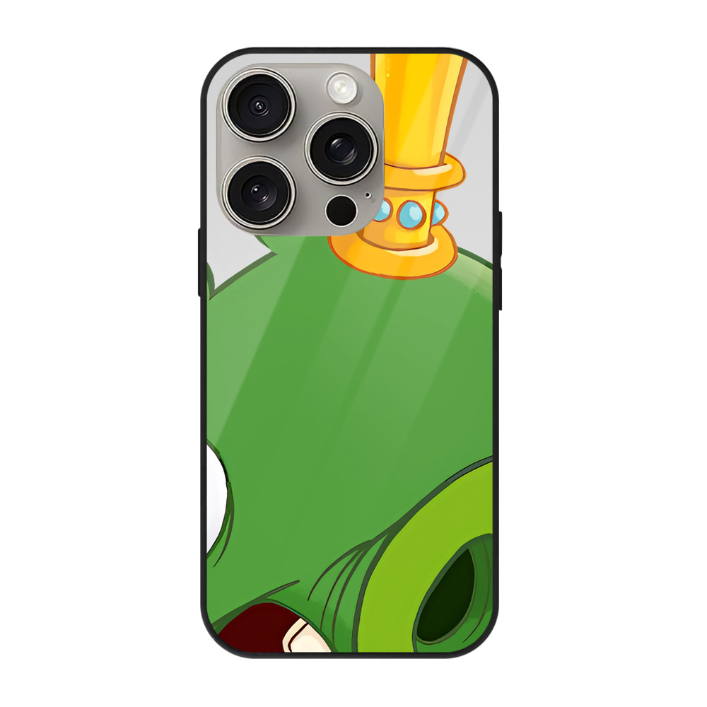 （画像用） Angry Birds アングリーバード 【iPhone15Pro対応】スマホケース 耐衝撃＆黄変防止 背面ガラス