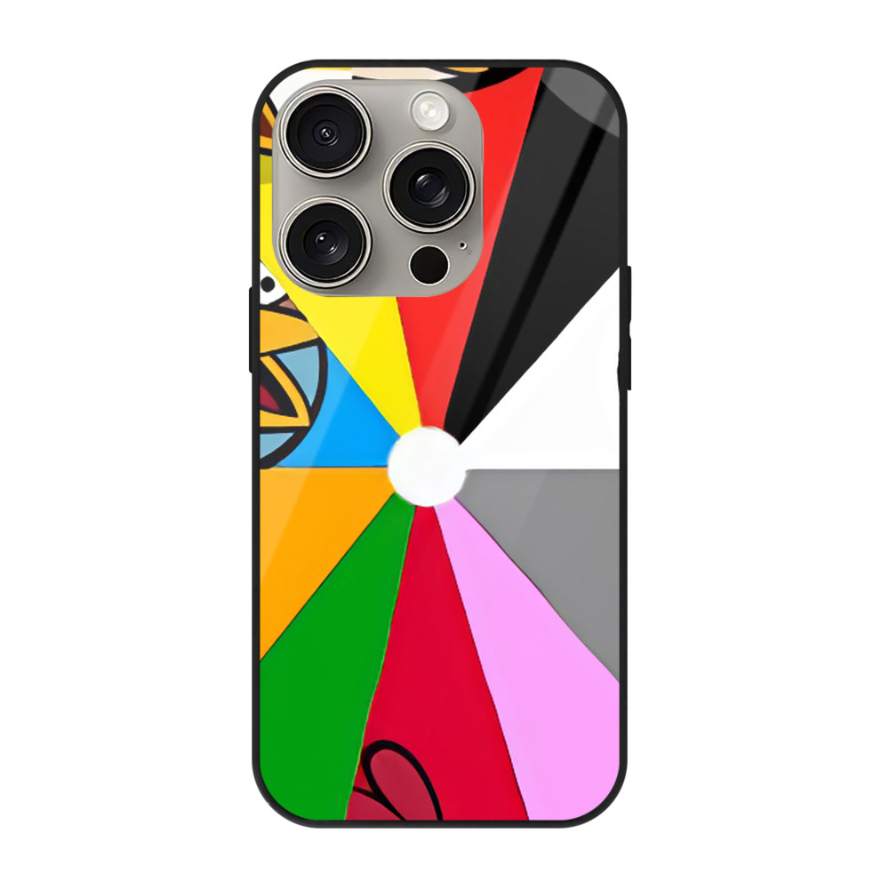 （画像用） Angry Birds アングリーバード 【iPhone15Pro対応】スマホケース 耐衝撃＆黄変防止 背面ガラス