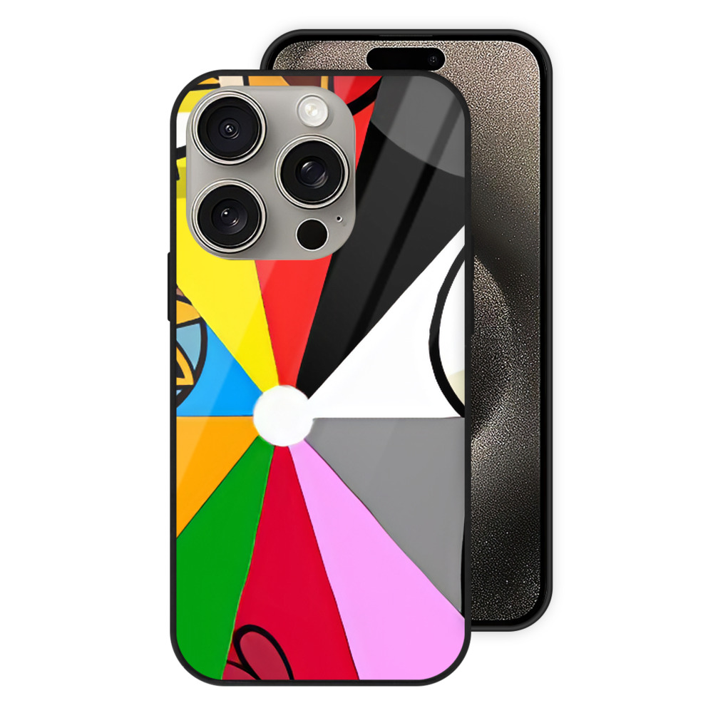 （画像用） Angry Birds アングリーバード 【iPhone15Pro対応】スマホケース 耐衝撃＆黄変防止 背面ガラス