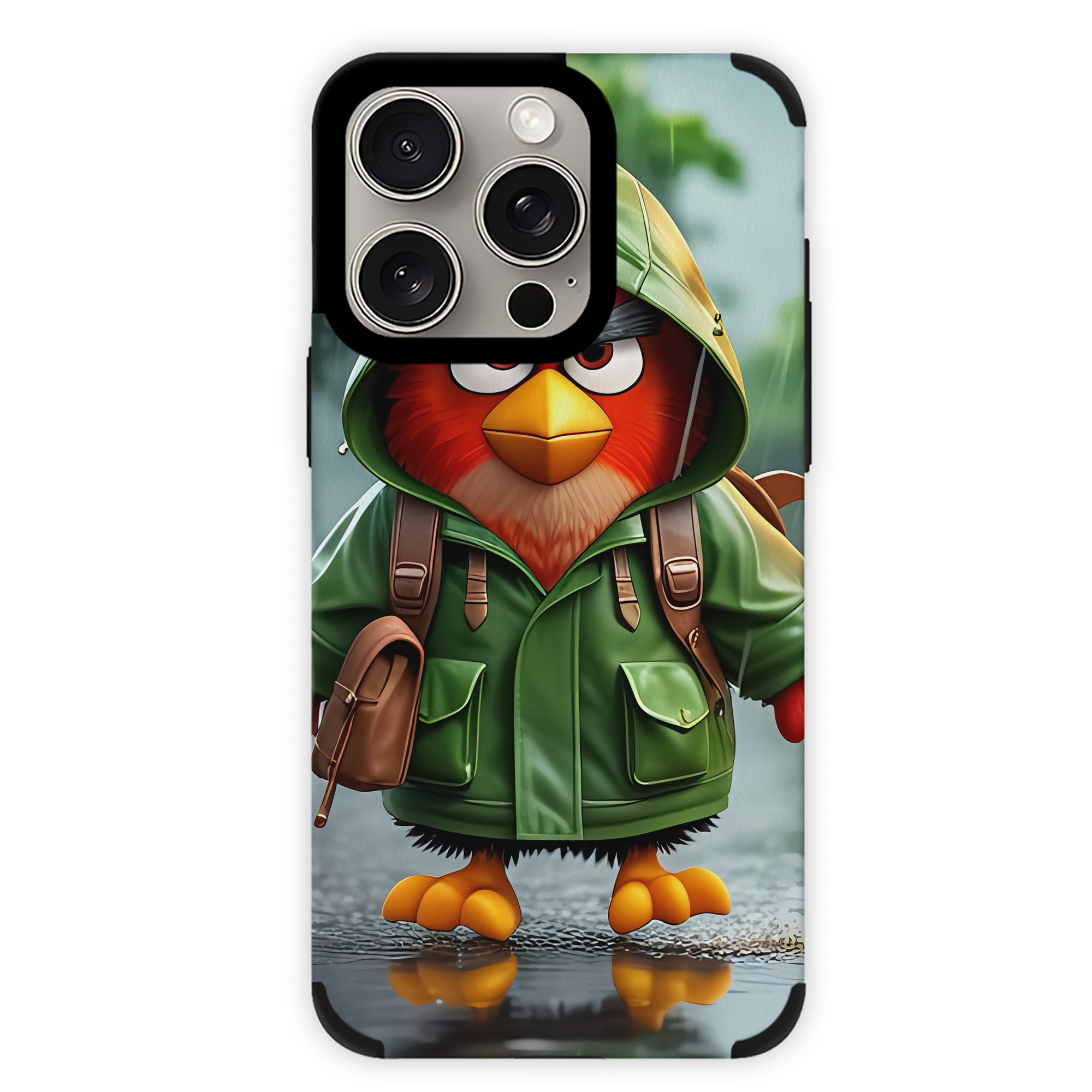 （画像用） Angry Birds アングリーバード 【iPhone15ProMax対応】 PUレザー スマホケース 耐衝撃＆黄変防止