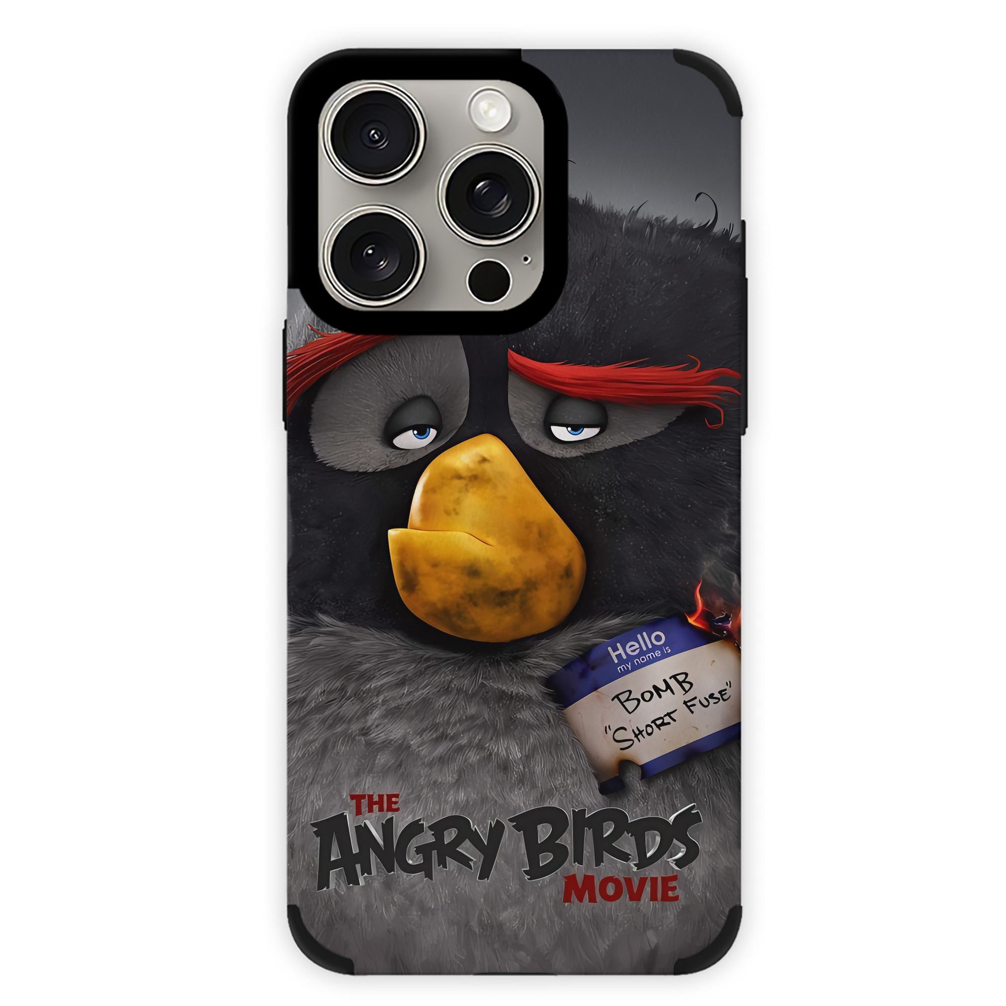 （画像用） Angry Birds アングリーバード 【iPhone15ProMax対応】 PUレザー スマホケース 耐衝撃＆黄変防止