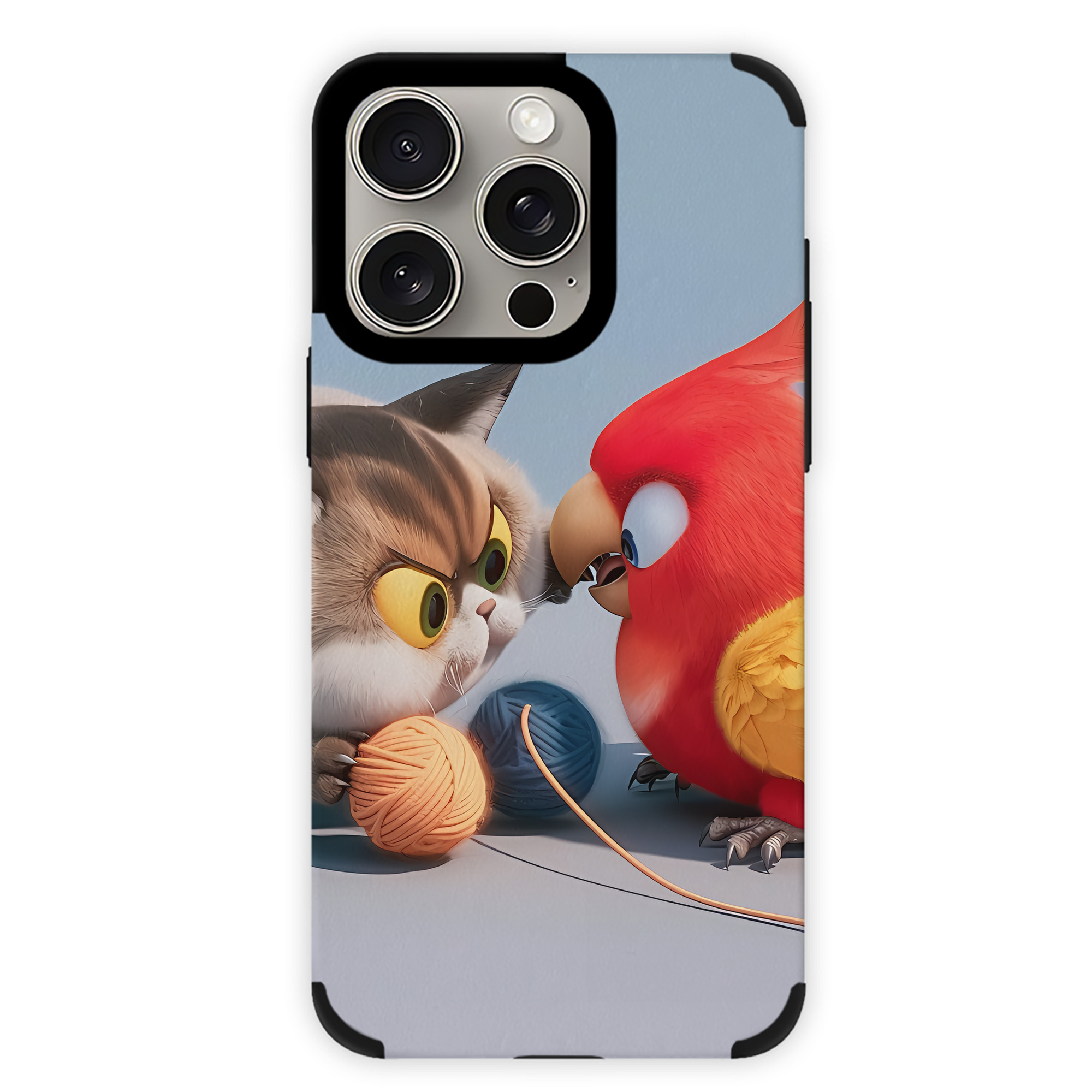 （画像用） Angry Birds アングリーバード 【iPhone15ProMax対応】 PUレザー スマホケース 耐衝撃＆黄変防止