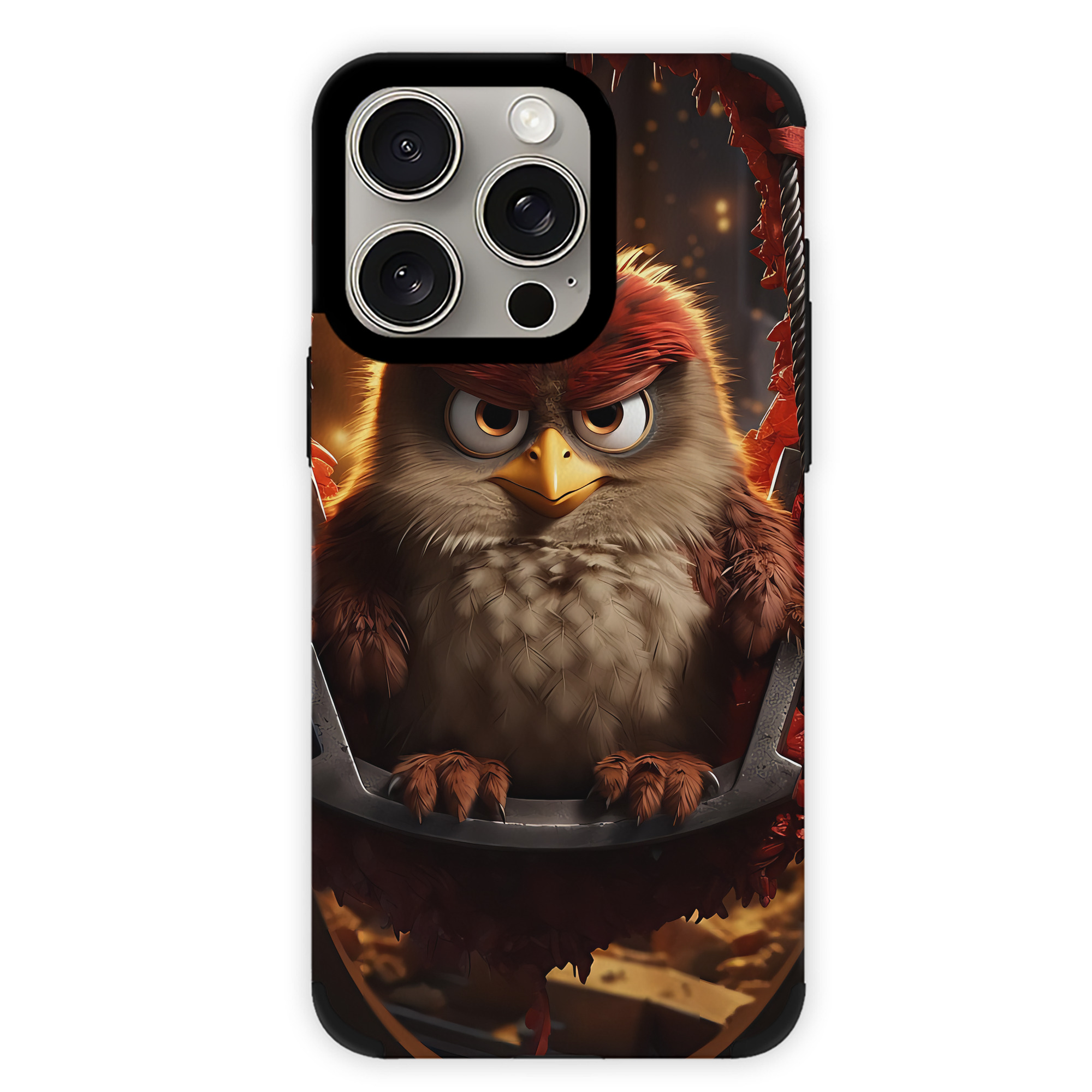 （画像用） Angry Birds アングリーバード 【iPhone15ProMax対応】 PUレザー スマホケース 耐衝撃＆黄変防止