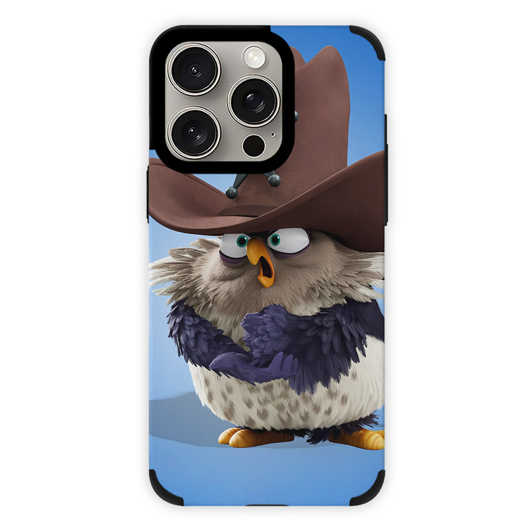 （画像用） Angry Birds アングリーバード 【iPhone15ProMax対応】 PUレザー スマホケース 耐衝撃＆黄変防止