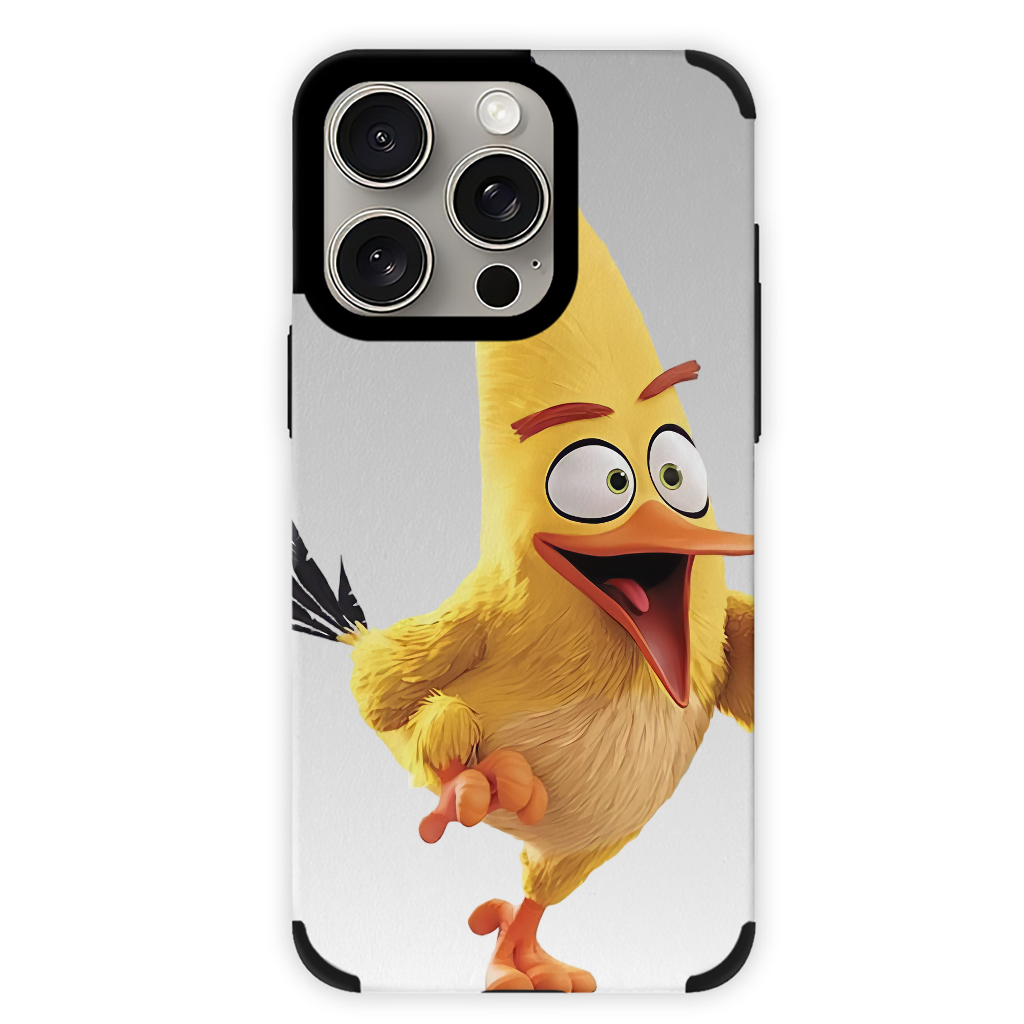 （画像用） Angry Birds アングリーバード 【iPhone15ProMax対応】 PUレザー スマホケース 耐衝撃＆黄変防止
