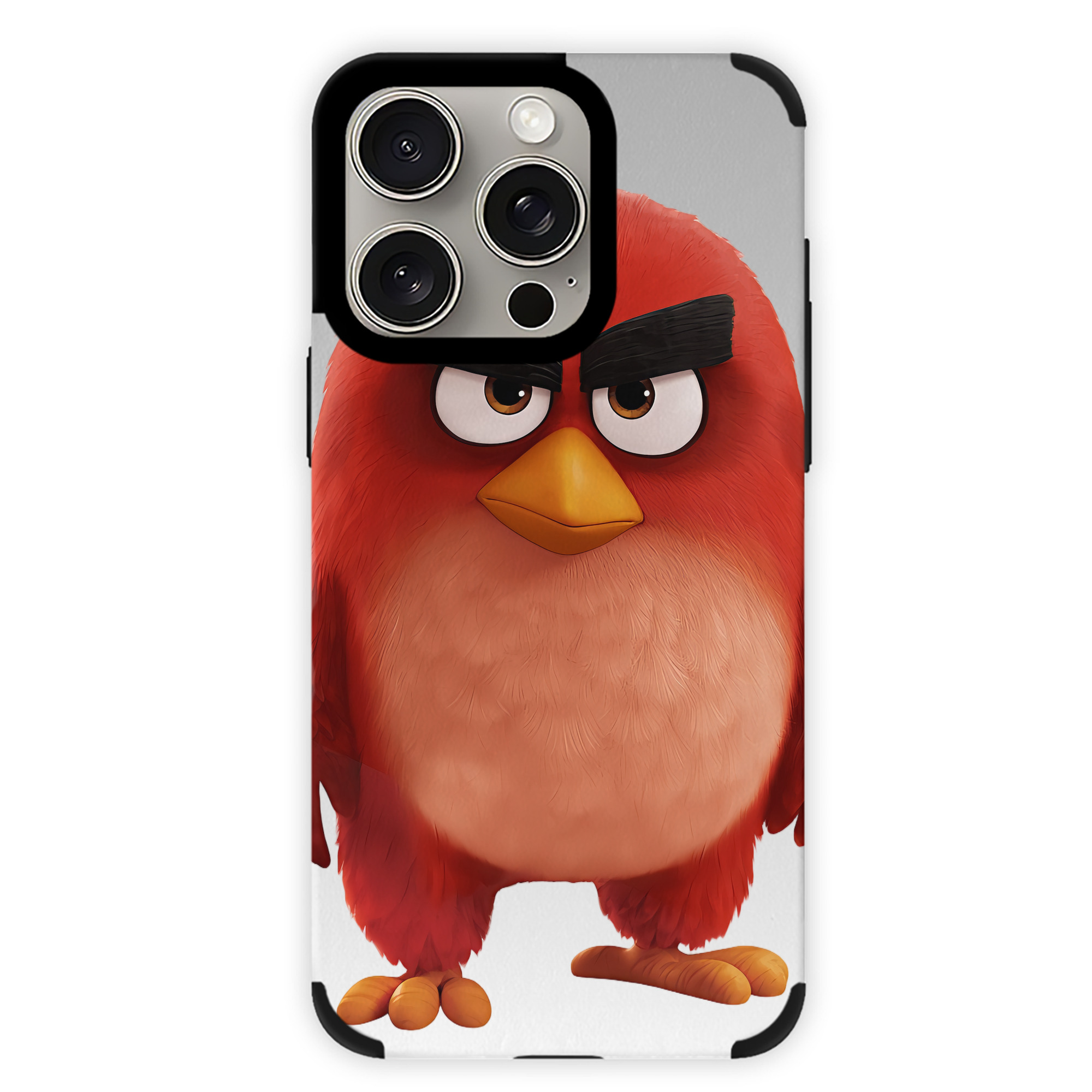 （画像用） Angry Birds アングリーバード 【iPhone15ProMax対応】 PUレザー スマホケース 耐衝撃＆黄変防止