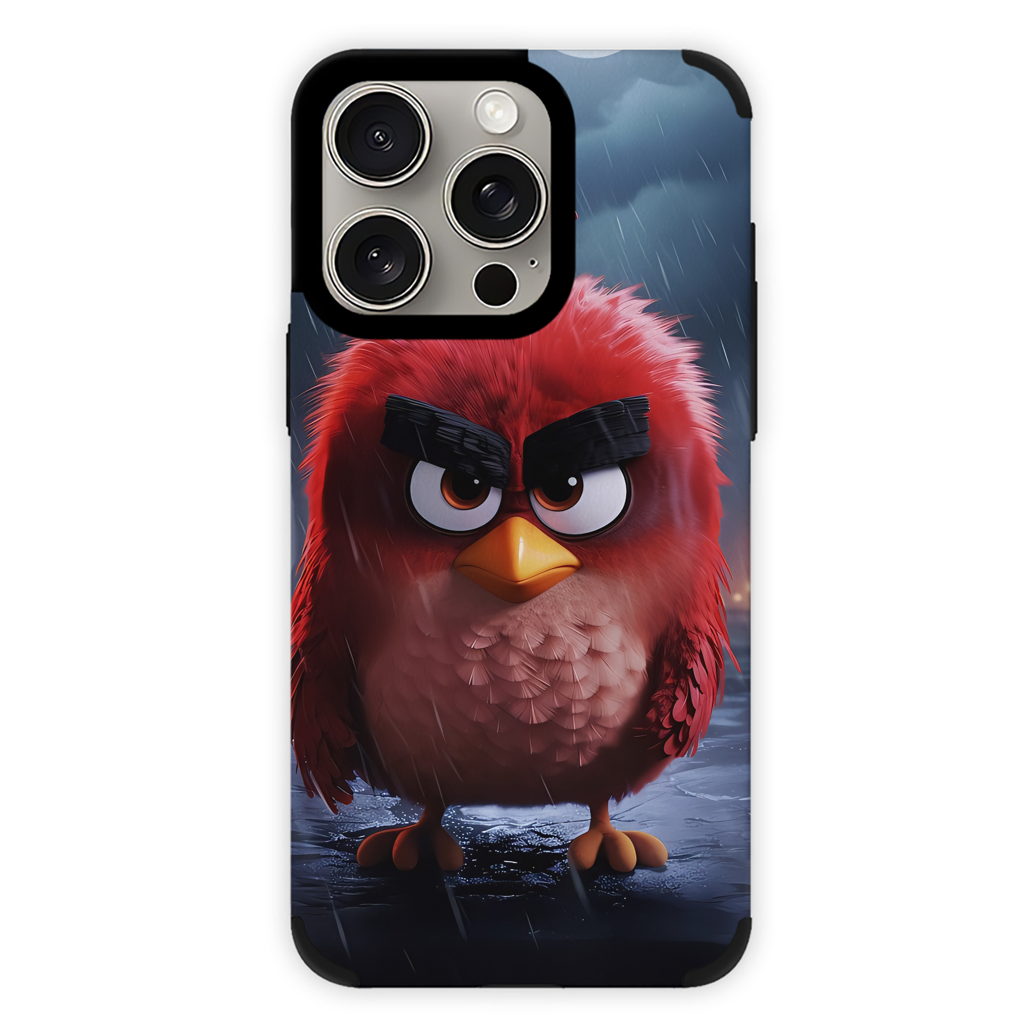 （画像用） Angry Birds アングリーバード 【iPhone15ProMax対応】 PUレザー スマホケース 耐衝撃＆黄変防止