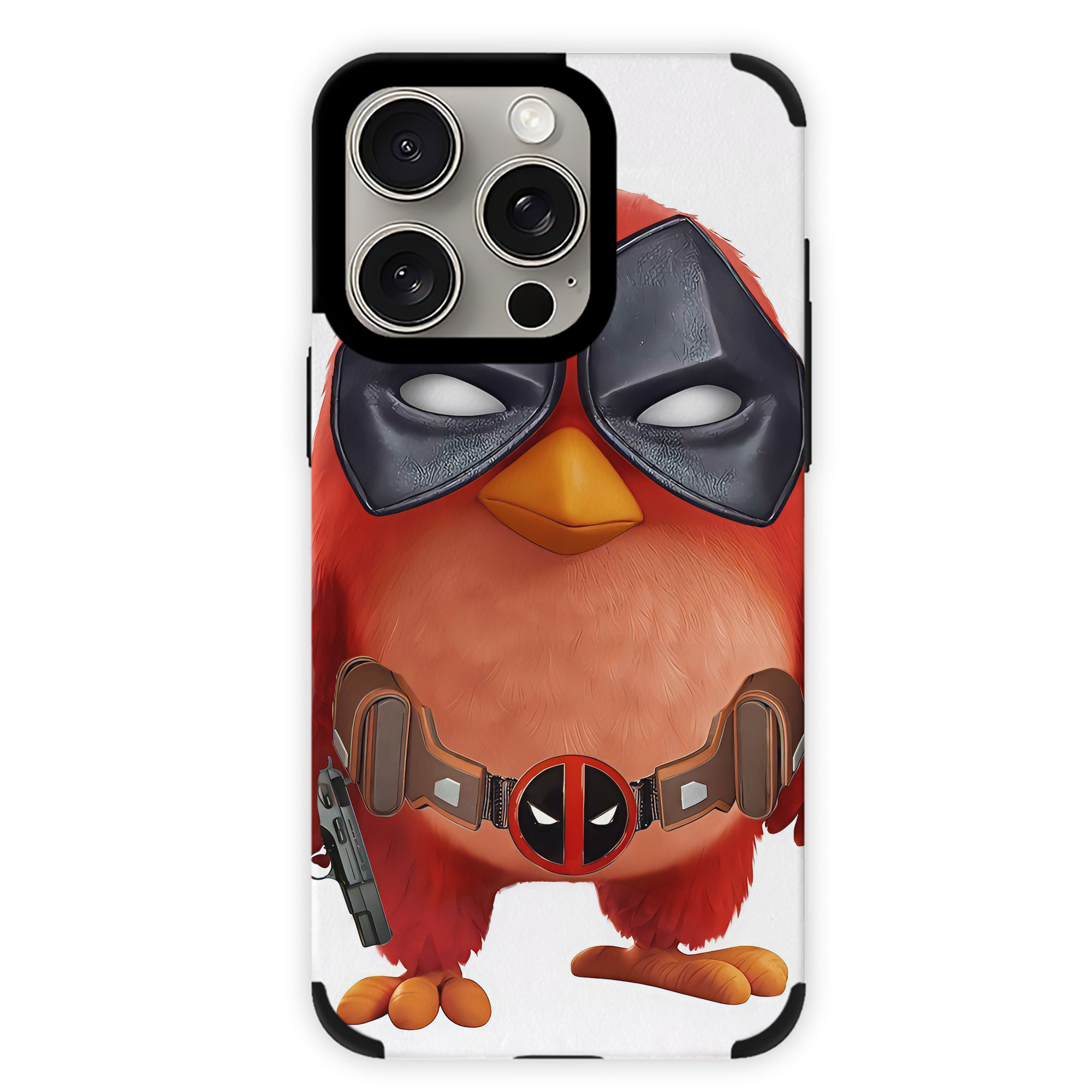（画像用） Angry Birds アングリーバード 【iPhone15ProMax対応】 PUレザー スマホケース 耐衝撃＆黄変防止